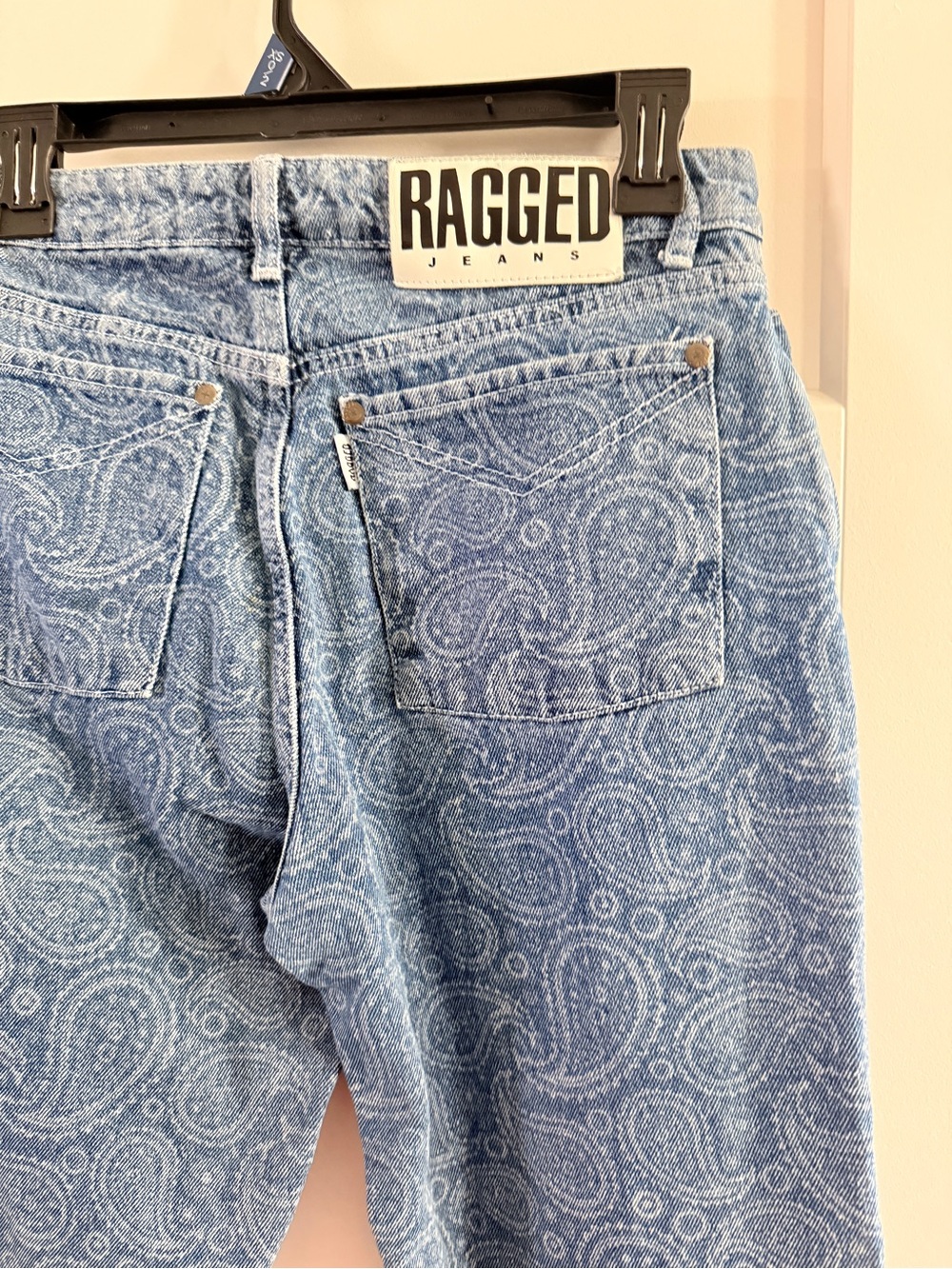 Ragged Jeans women’s Light Blue Paisley Denim Jeans